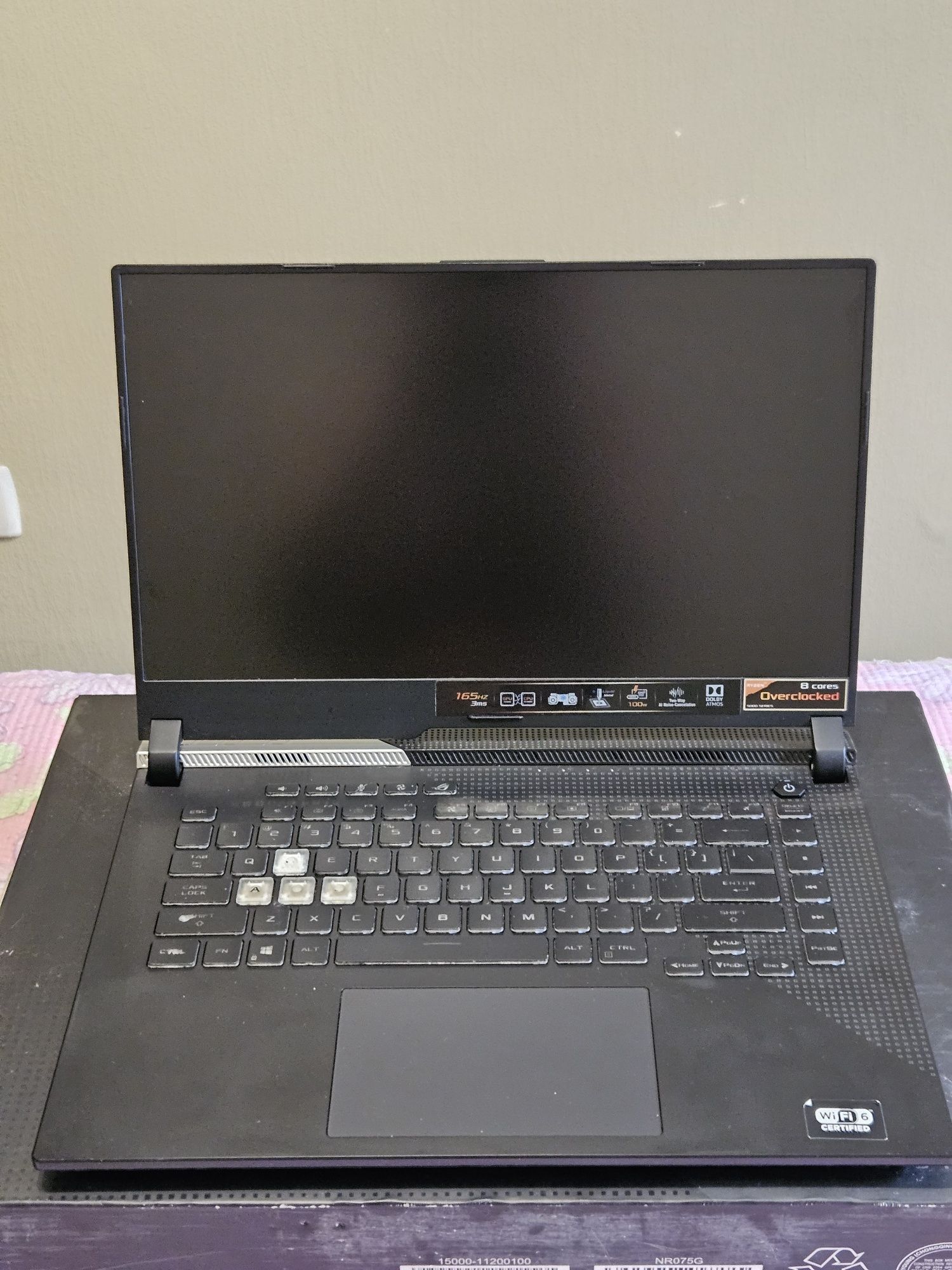 Игровой ноутбук asus strix g513qy rx6800m 12GB