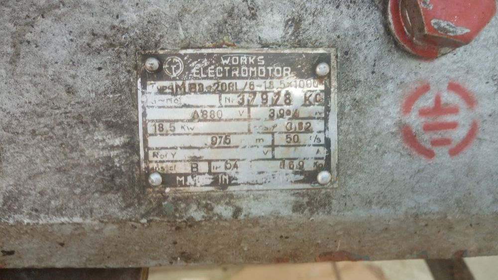 Vand Motor 380 a 50 mm