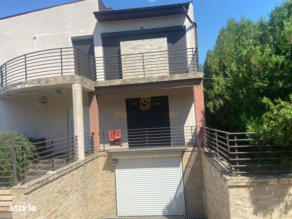 Vila S+P+M de vanzare in Popești Leordeni–teren 623 mp, piscina, garaj