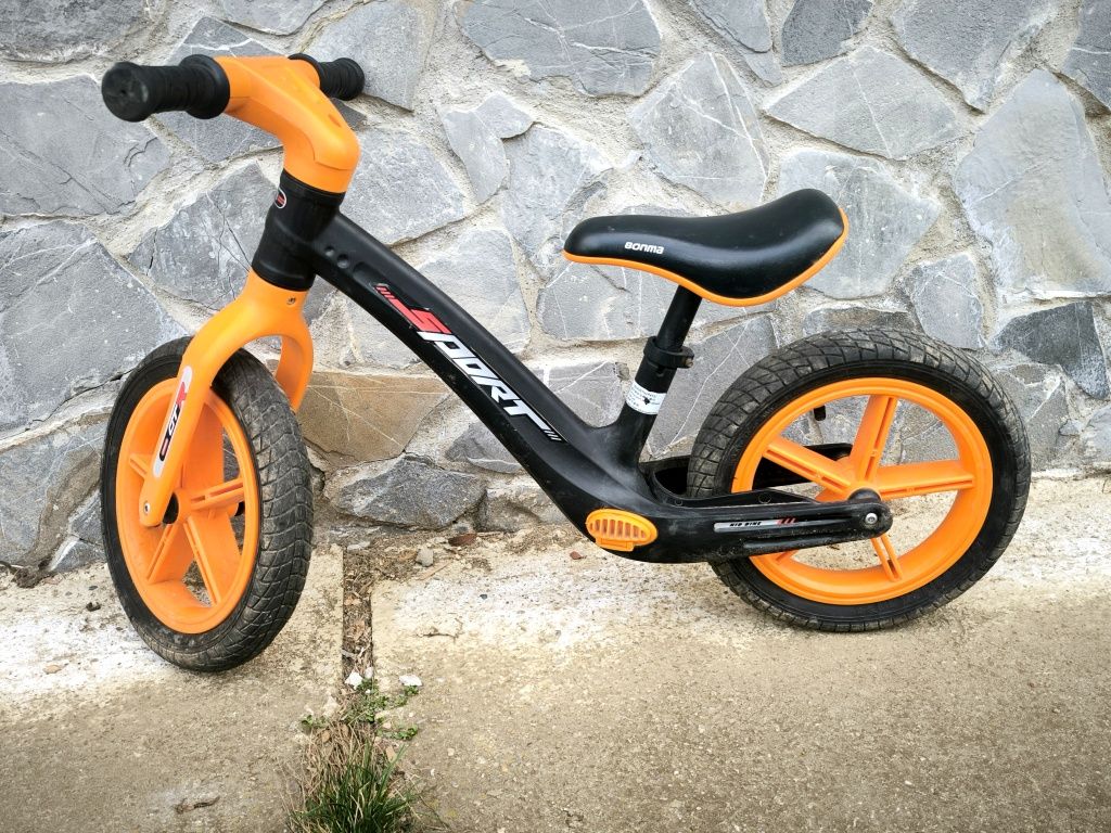 Bicicletă de echilibru (fără pedale), robustă