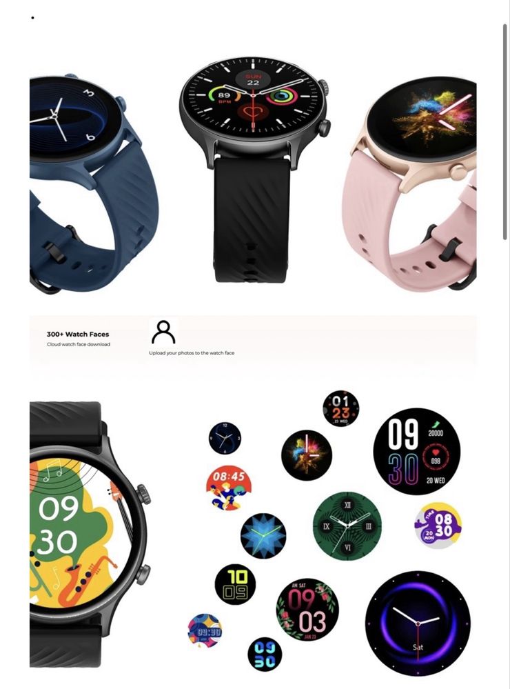 Smart watch Zeblaze Btalk 2 lite (умные часы)