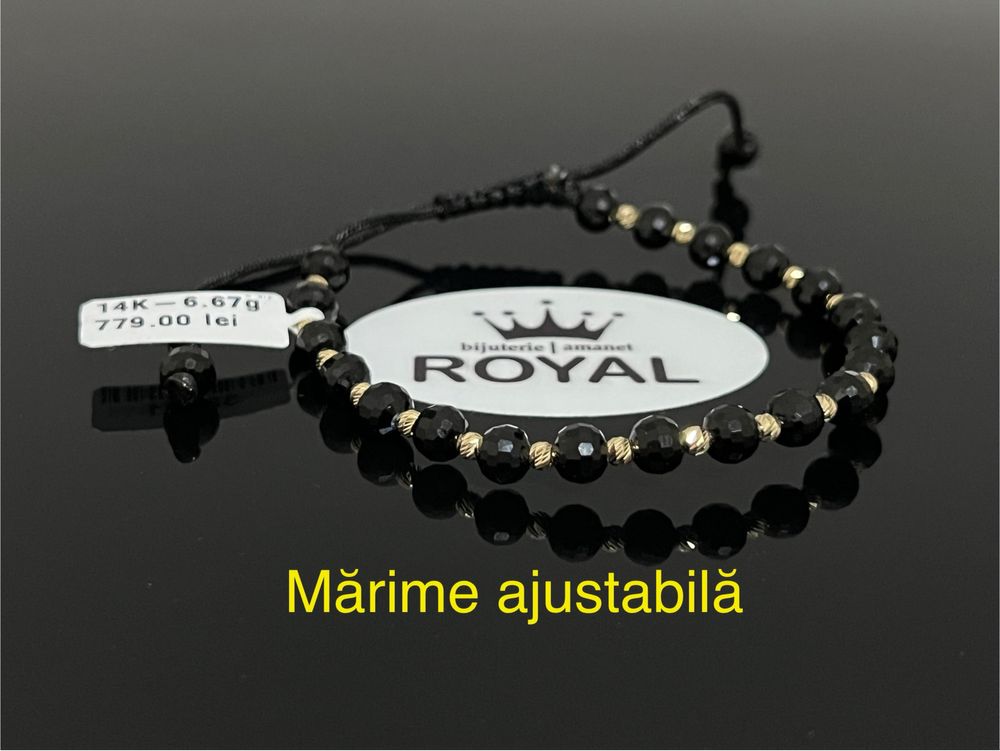 Bijuteria Royal CB : Bratara snur bile aur 14k 6,67 grame