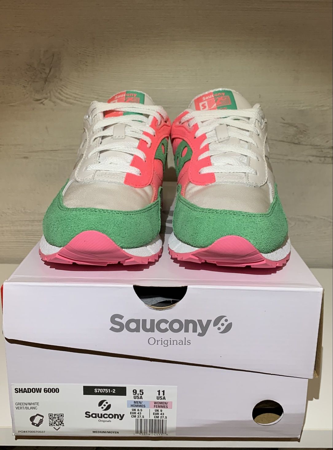 Saucony Shadow 6000 EU43 Unisex (стават и на 42.5)