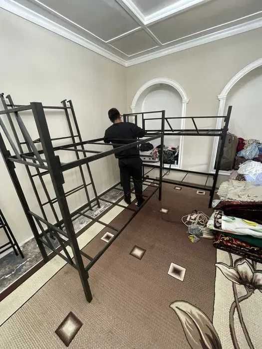 Loft krovat ikkiqavatli ikkietaj dvuxyarusnoy krovatlar Метал кроватла