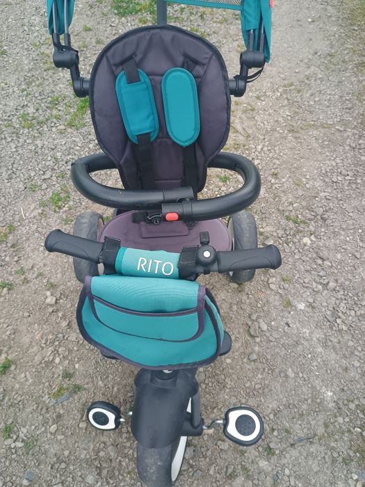 Tricicleta pliabila QPlay Rito verde