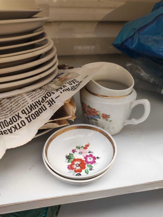 Солонка перечница фарфор