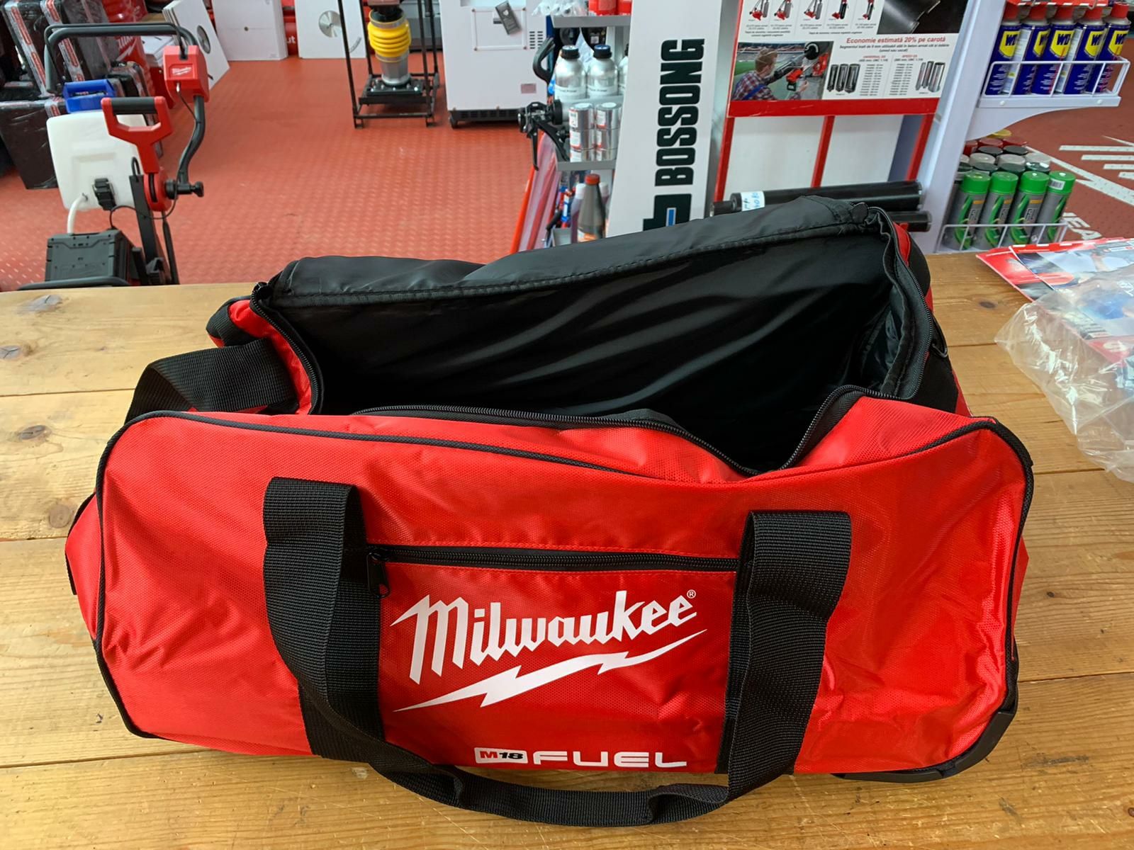 Troler pe roti geanta ORIGINALA pentru scule Milwaukee model FUEL