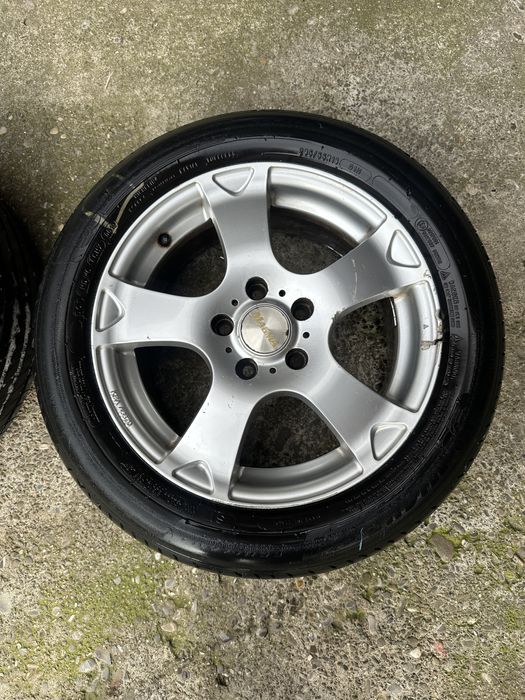 Jante MAGMA R16 5x120, cauciucuri MICHELIN