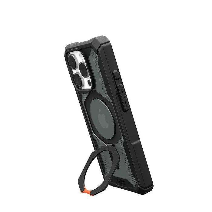 Калъф uag plasma xte magsafe за iphone 17 pro в черно и оранжево
