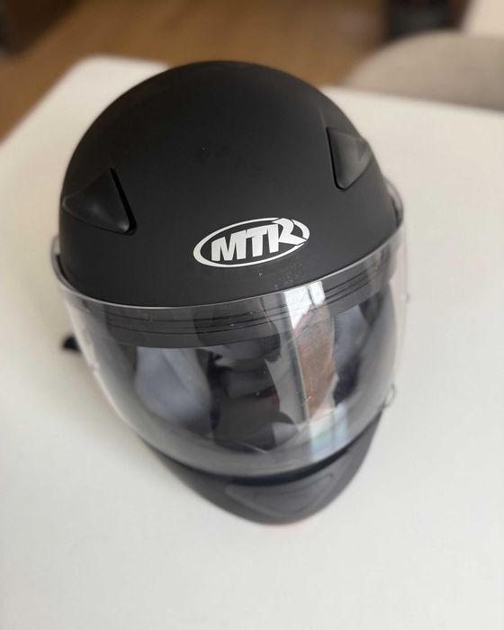 Casca moto / scuter MTR K12, Negru Mat, marimea S