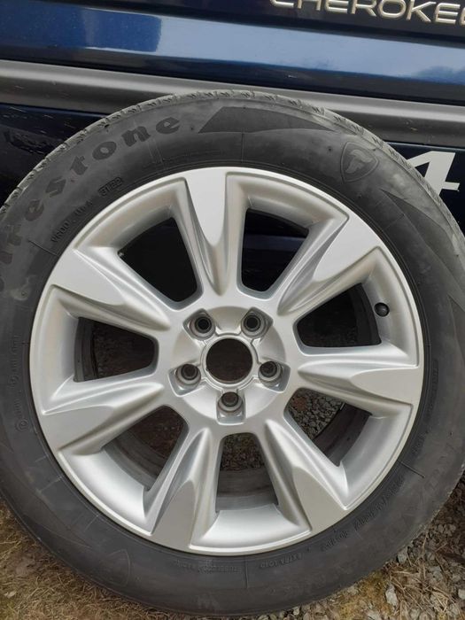 Jante Originale Audi A4 Allroad, 17 inch, plus cauciucuri.
