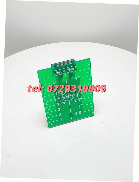 Placa Tinta Pentru Nivele Laser Plastic Verde Neo