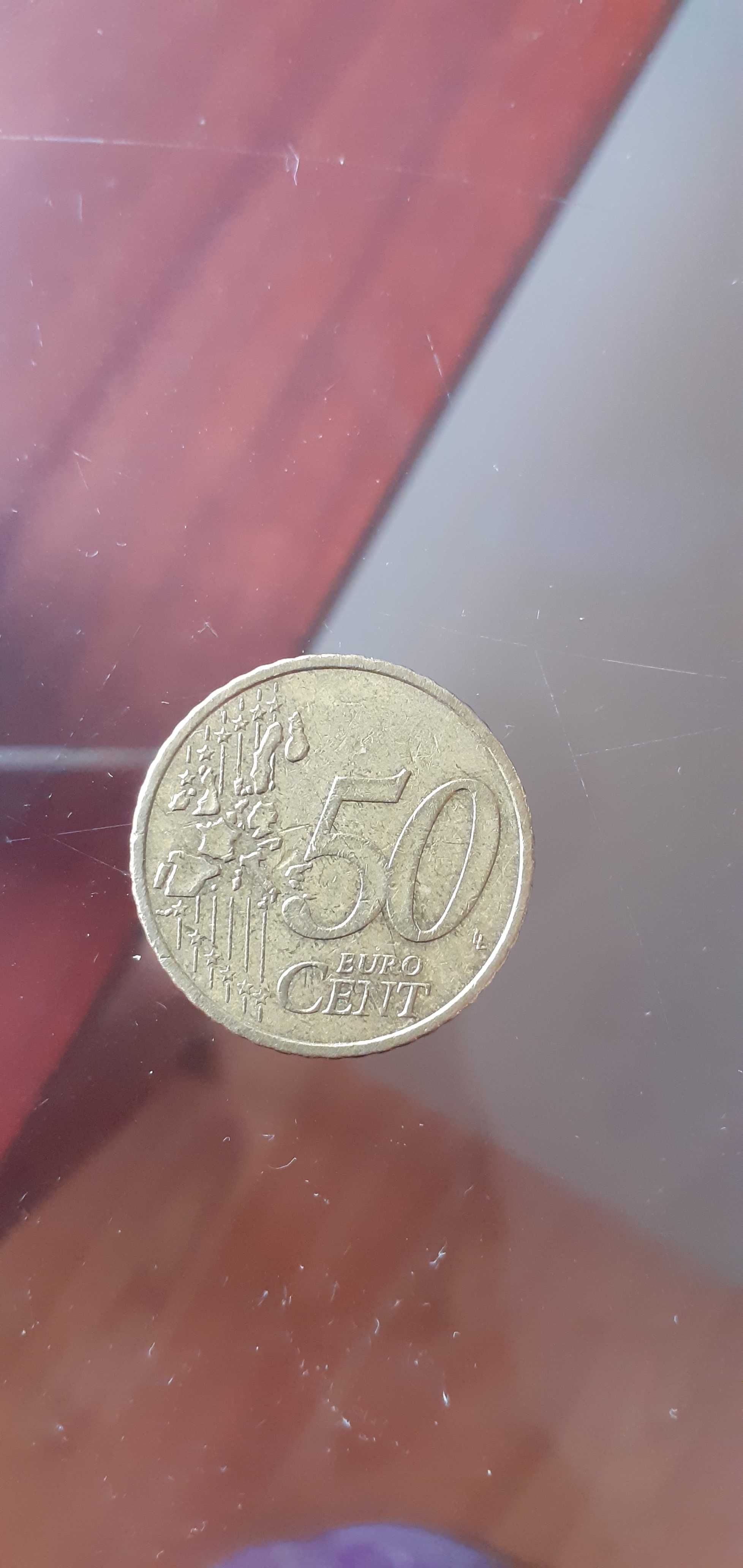 Vand moneda 1 euro Spania, an 2001