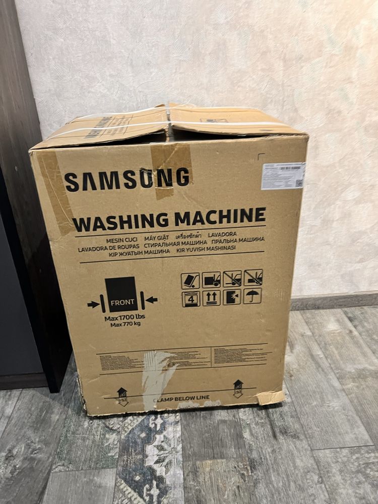 Samsung kir yuvish mashinasi 6 kg EcoBubble invertor motor
