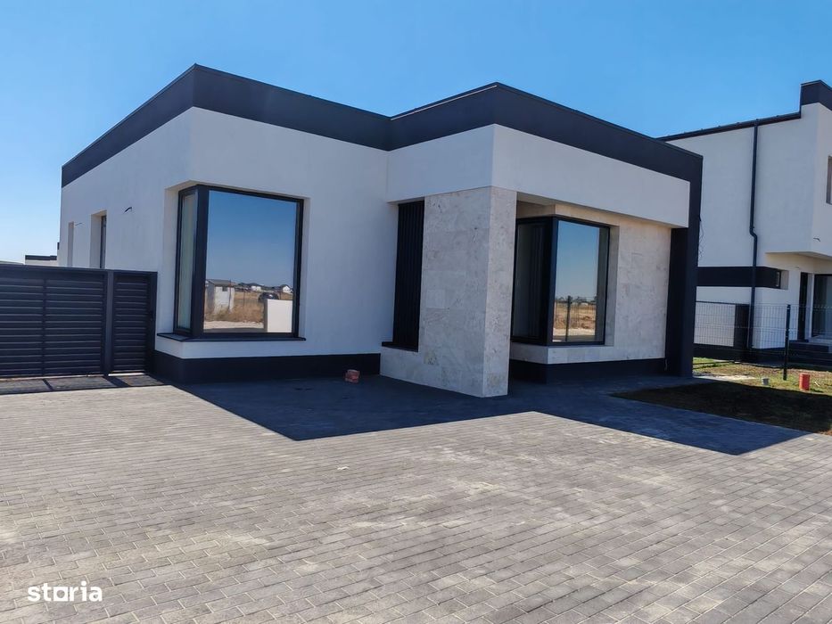 Casa superba 3 camere, teren 348 mp- ansamblu nou- Berceni/Vidra