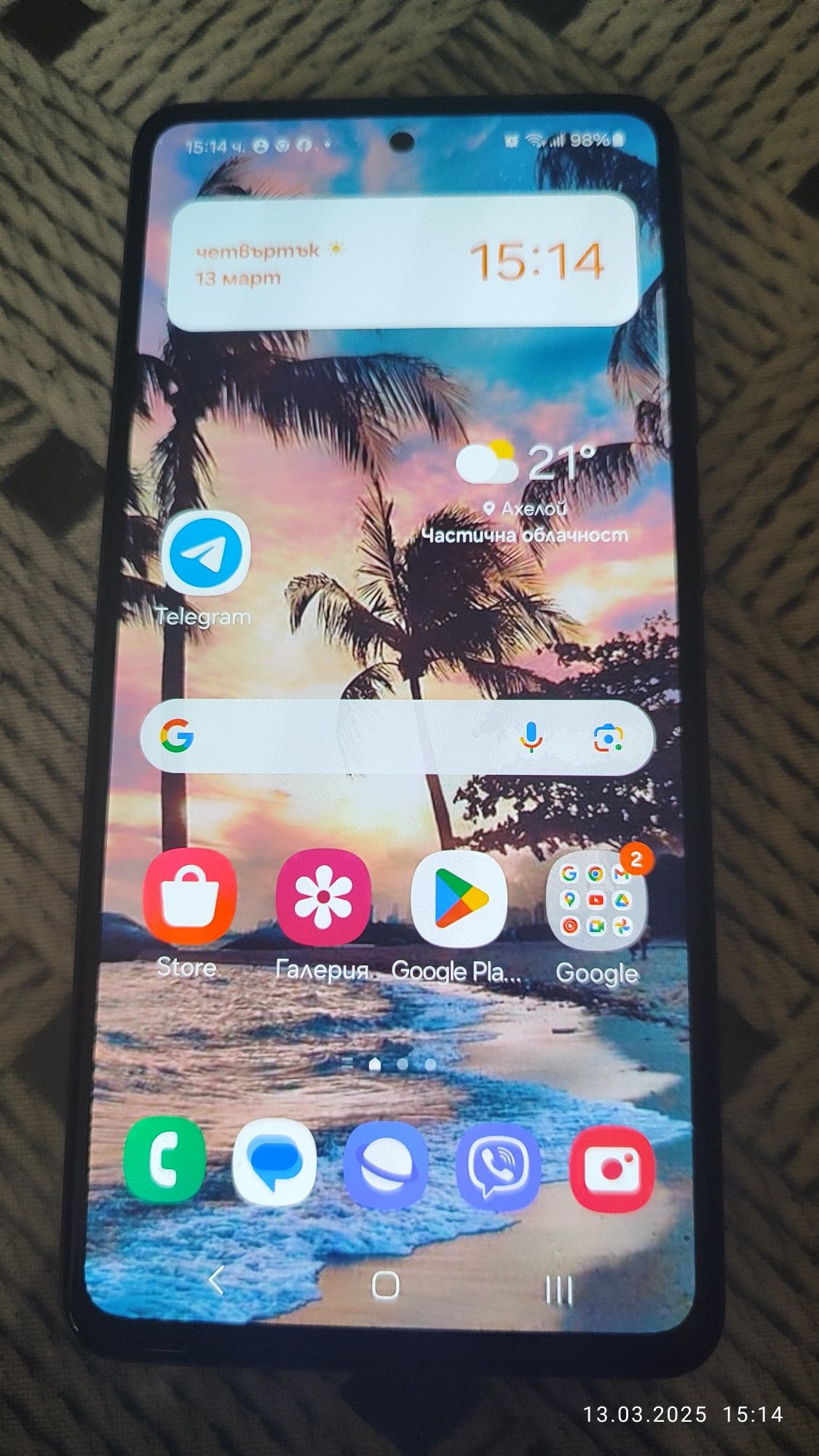 Samsung A 52 s  запазен