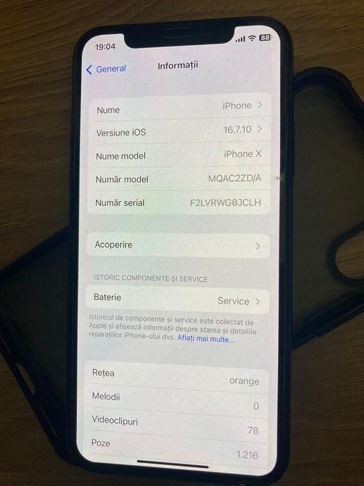 IPHONE X In Stare Buna