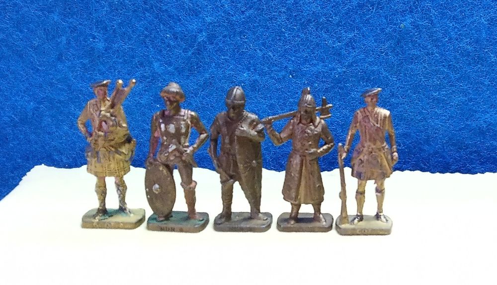 Солдаты коллекционные, металлические, 6серий