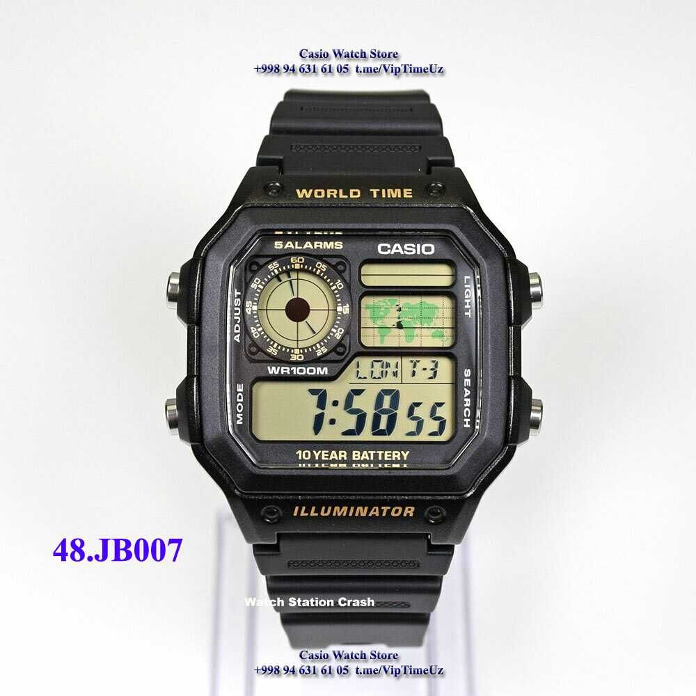 CASIO AE-1200. Original 100%. Батарея на 10 лет.