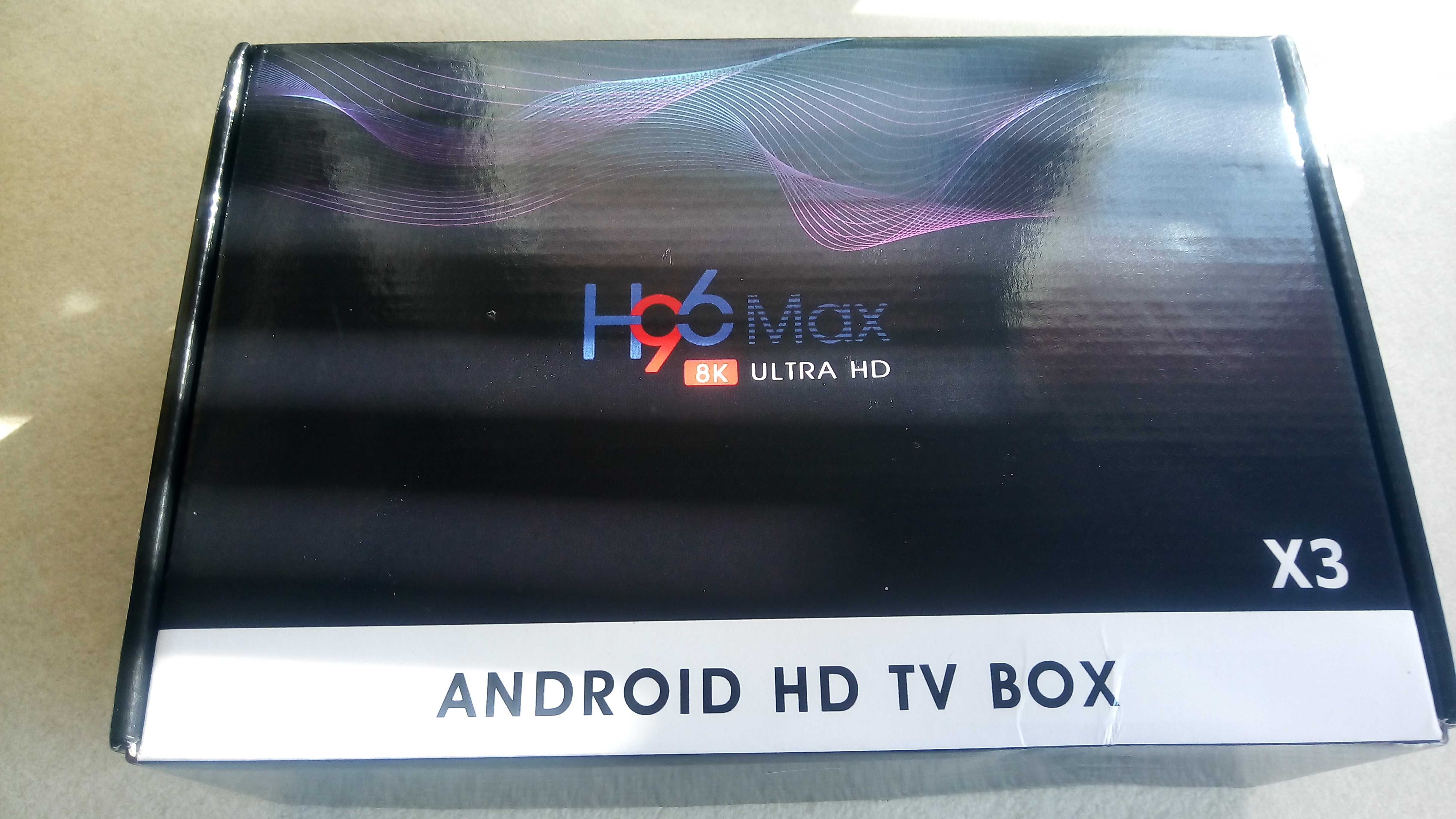 Android hd tv box H96MAX