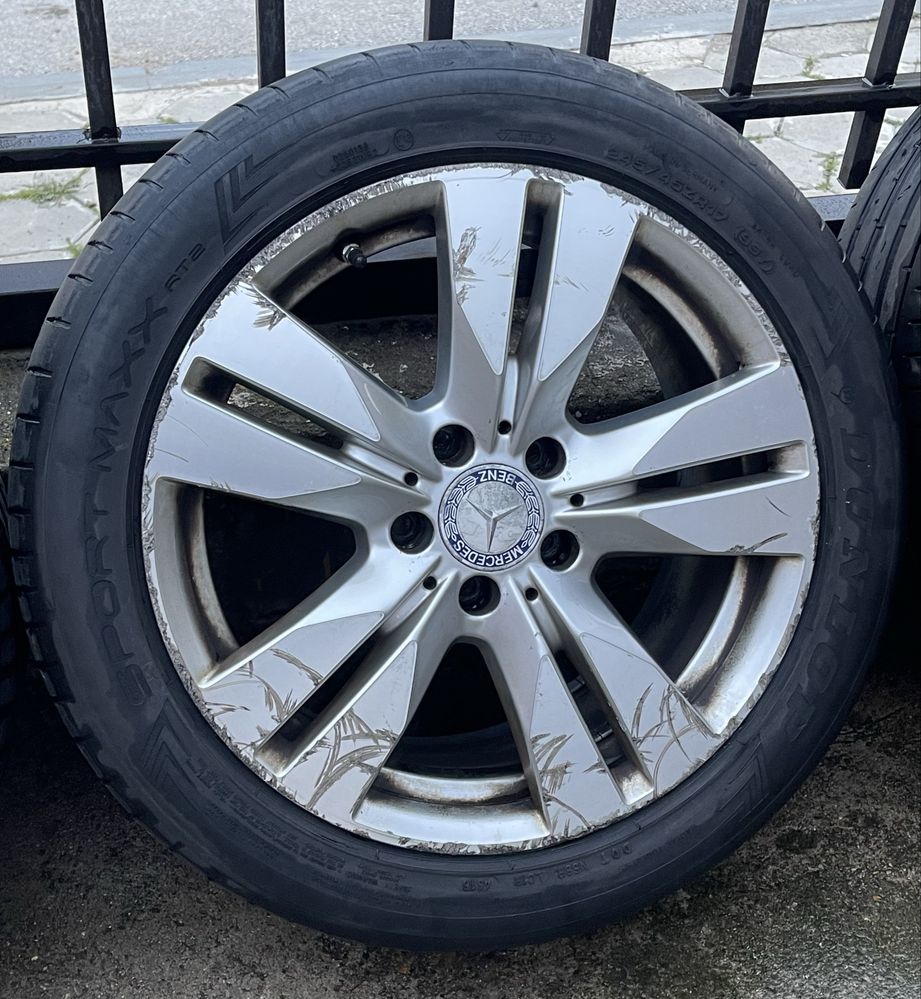 17-ки гуми с джанти за Mercedes-Benz 5x112 8.5J ET48