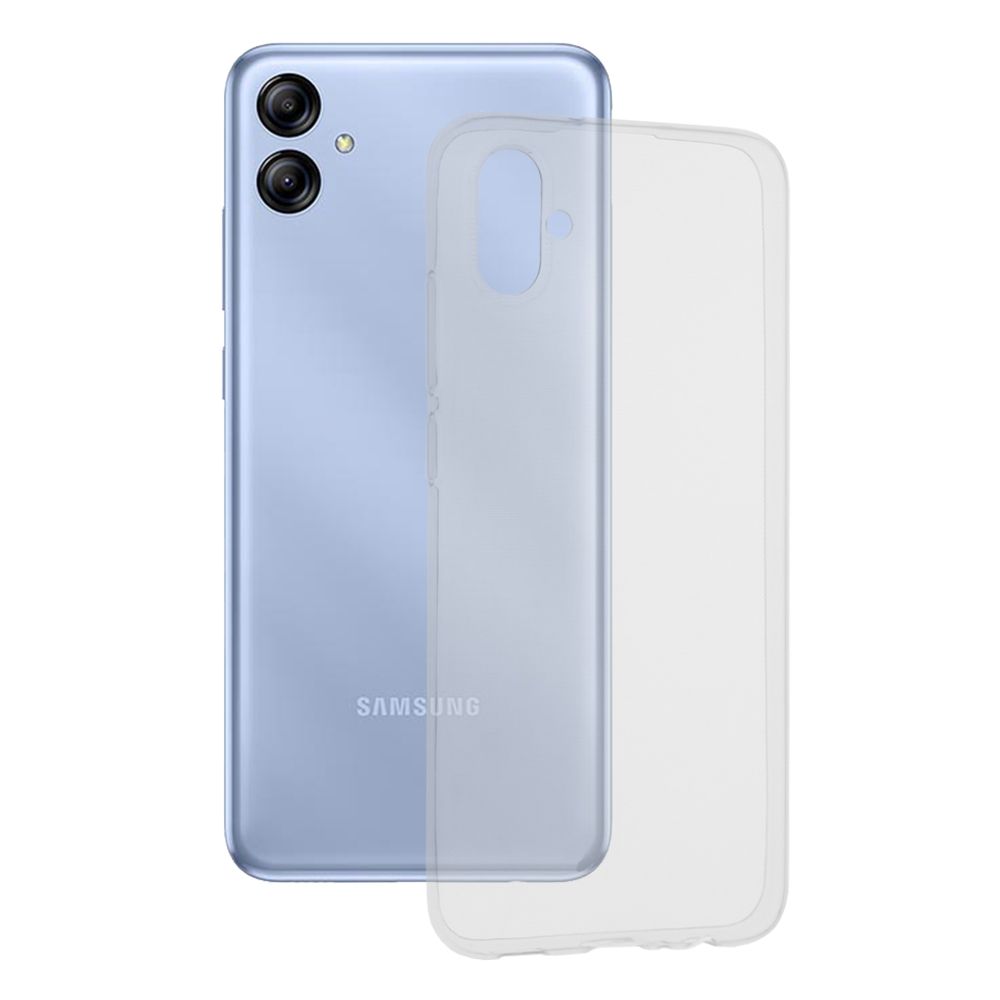 Husa din silicon pentru Samsung Galaxy A04e - Transparent