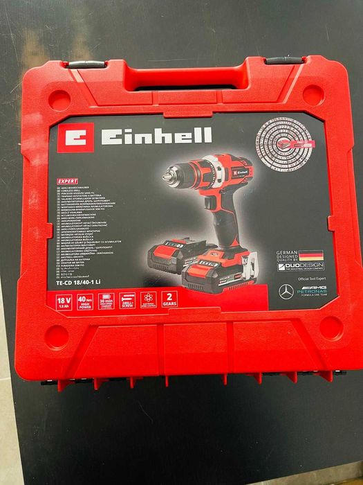 Filetanta Einhell TE-CD 18/40 Li (2x1.5 Ah) Power X-Change