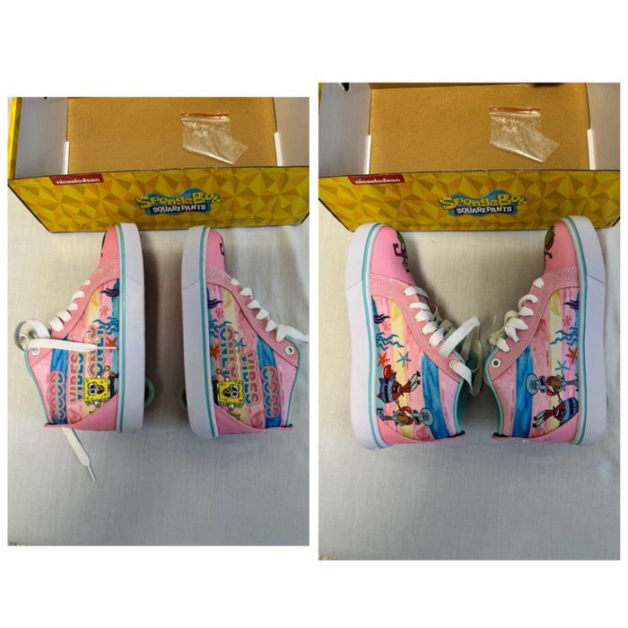 Pantofi sport cu roti Heelys - SpongeBob marimea 34