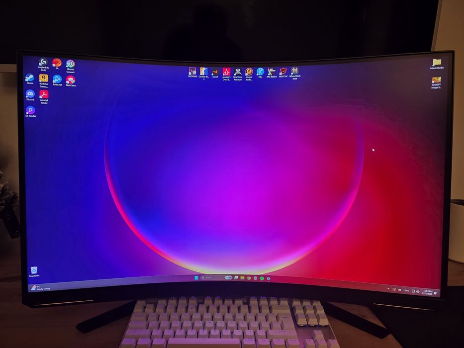 Monitor Gaming Curbat LED VA Samsung Odyssey Neo G8 32", 240hz