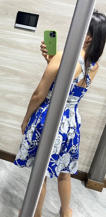 Бренд oodji платье 38 размер, хлопок. Как zara,mango сарафан