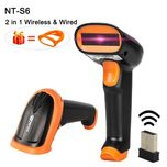 Штрих сканер NETUM s6 s8 беспроводной bar code  Скаенр пос скайнер