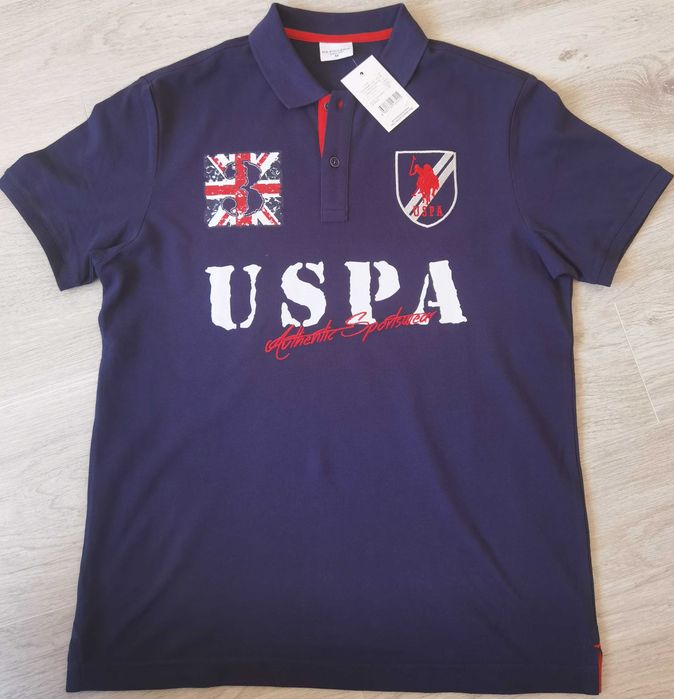 Мъжки тениски с яка U. S. Polo Assn.