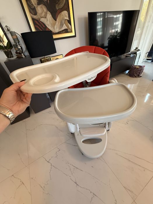 Столче за хранене 3в1 Peg Perego Tatamia follow me цвят Череша