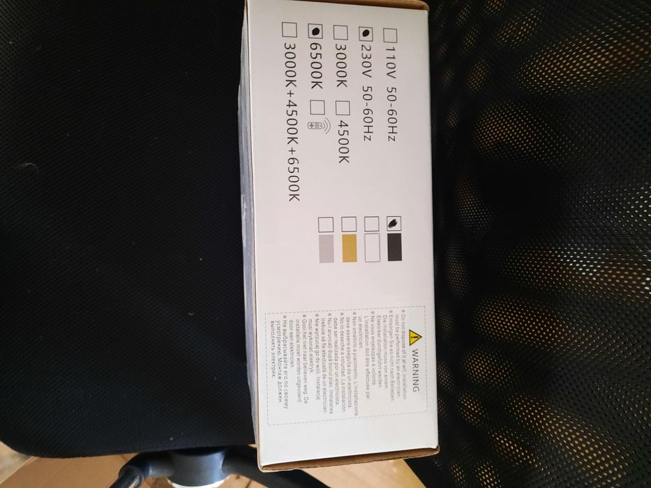 Lampa led noua resigilata