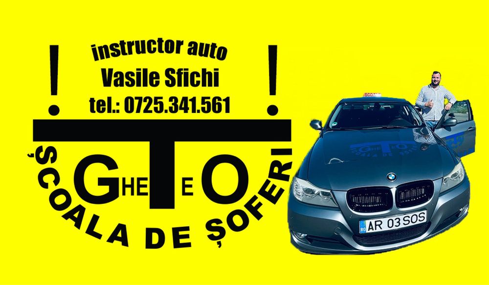 Instructor auto  Arad