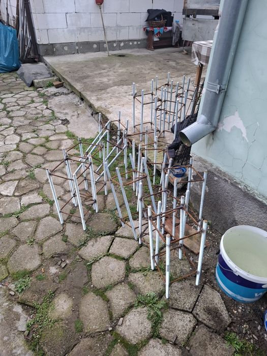 Vand structura metalica din stoc 7x15x4