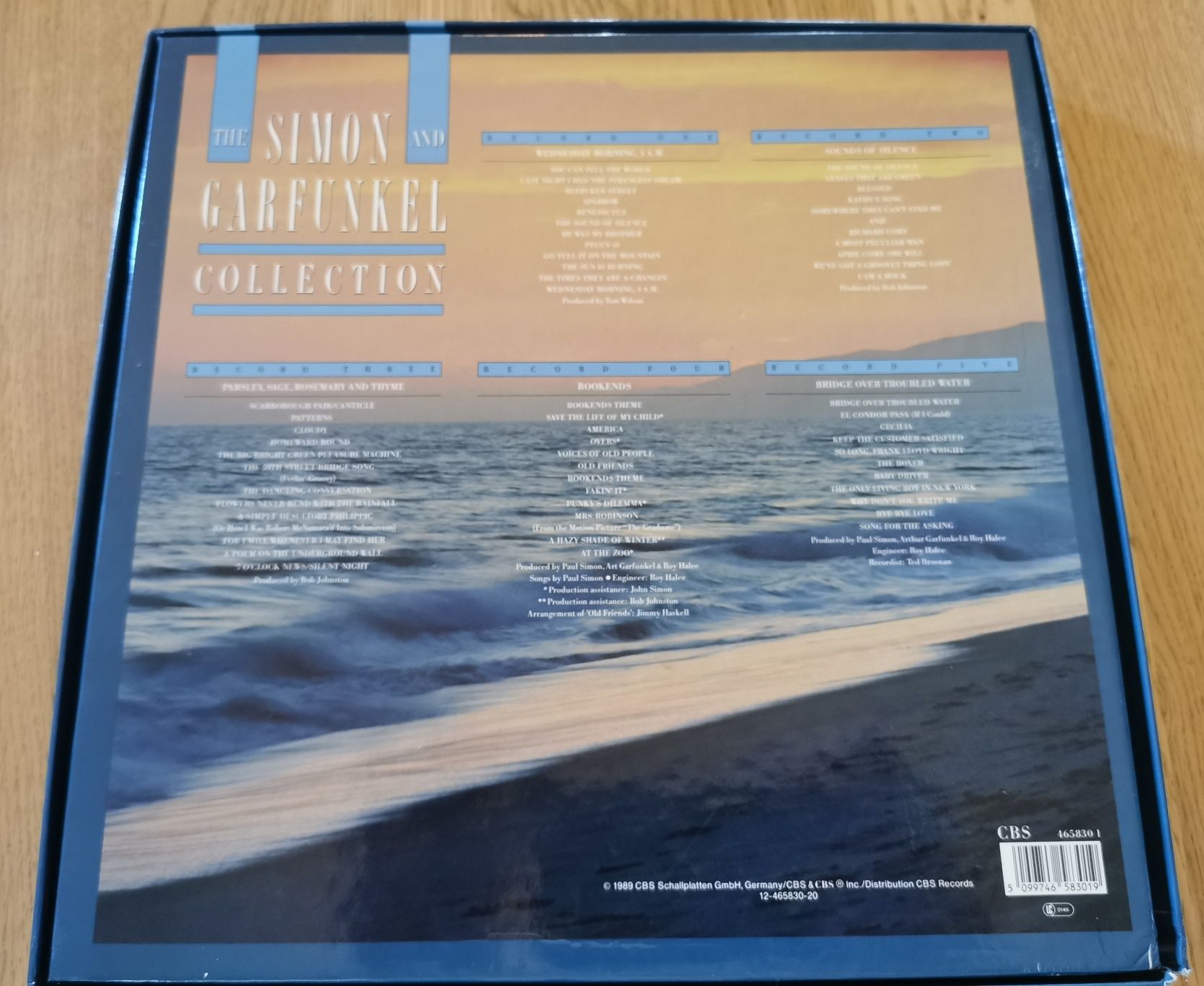 Colectie/boxset 5 vinyluri Simon&Garfunkel