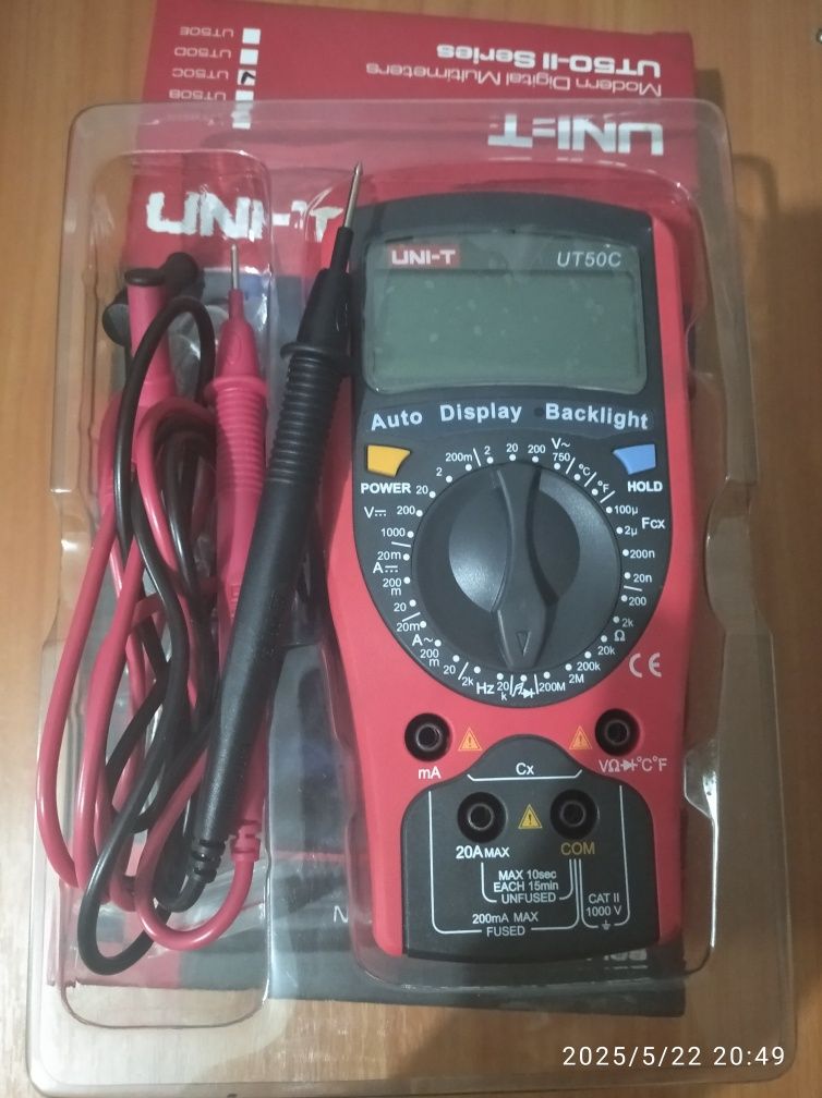 Мультиметр unit 50c