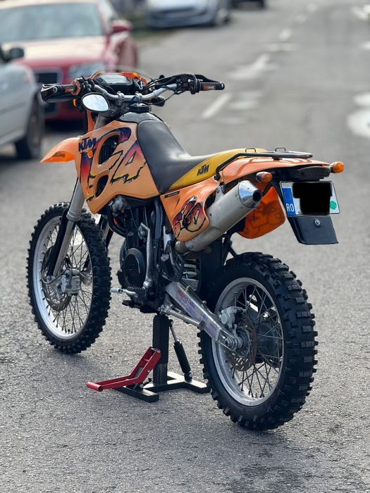 Vând KTM Lc4 620 Adventure Enduro/Înmatriculat/Pornire buton 1950€neg!