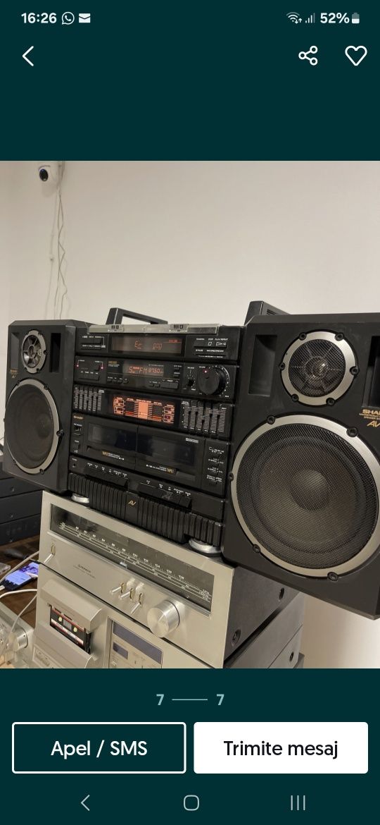 Boombox Sharp  cd-x99
