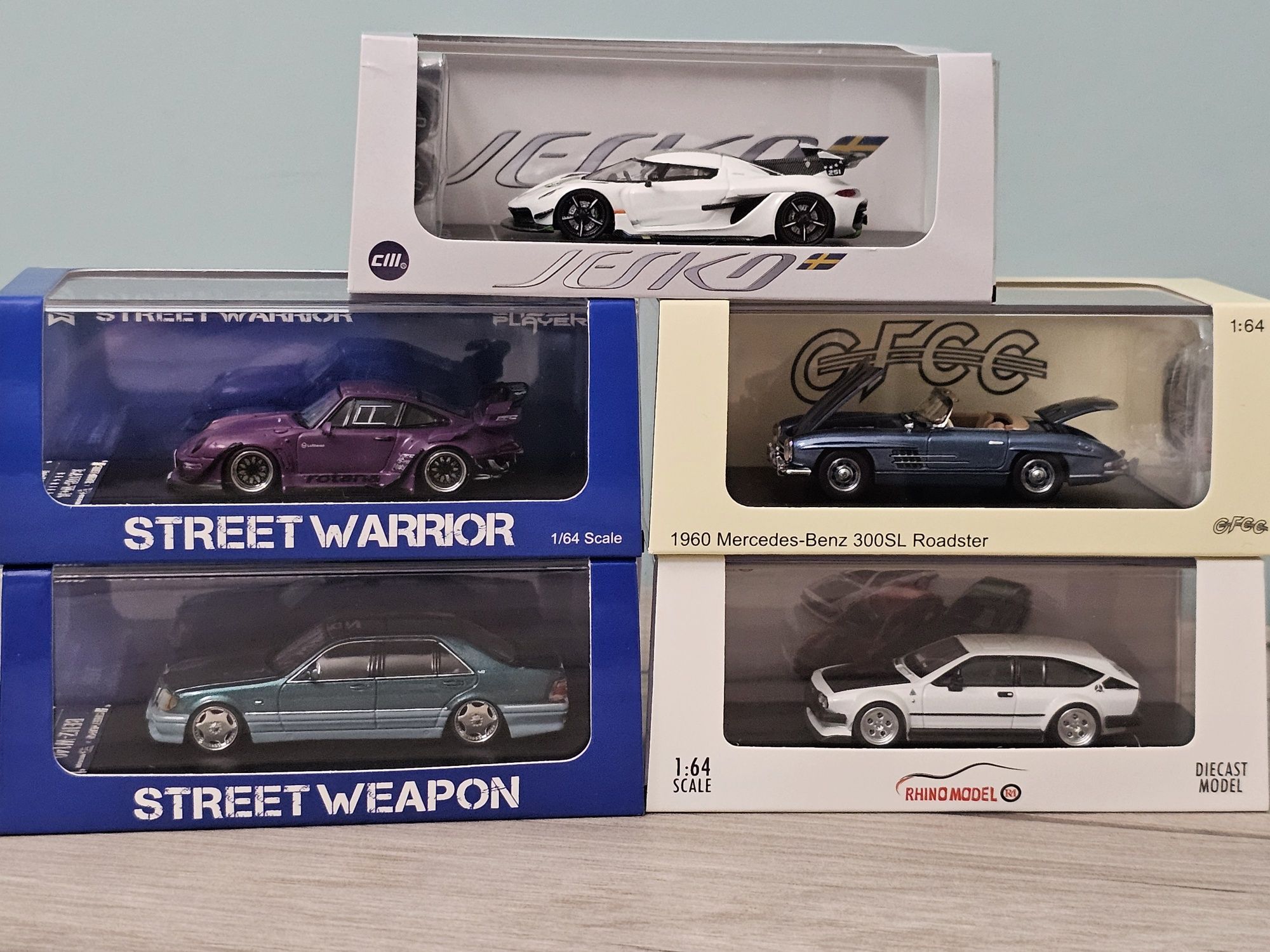 1:64 Time Micro, HKM, CM Model, Street Weapon/Warrior,