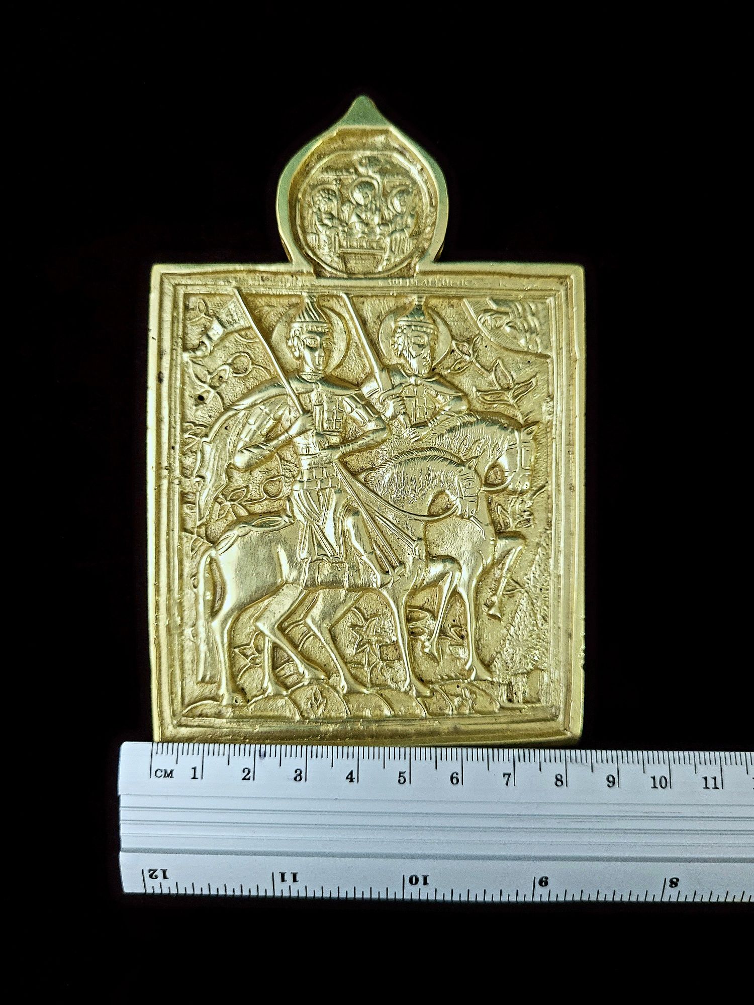 Icoană din Alamă Rusia cca. 1800
