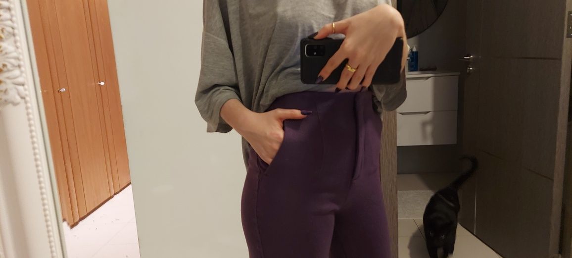 Pantaloni Massimo Dutti din lână