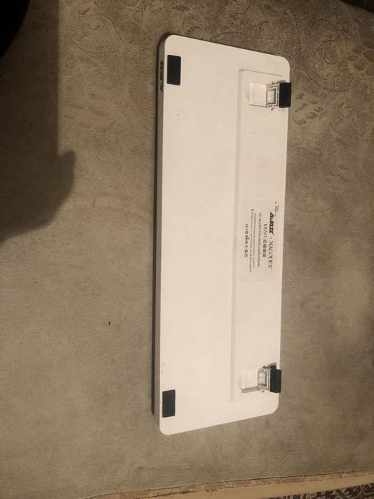 Клавиатура Ajazz K870t Red Switches белый