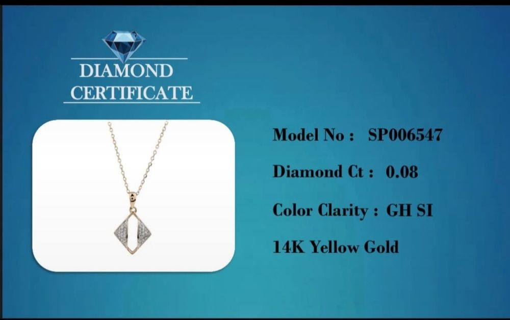 Colier aur cu diamante naturale!