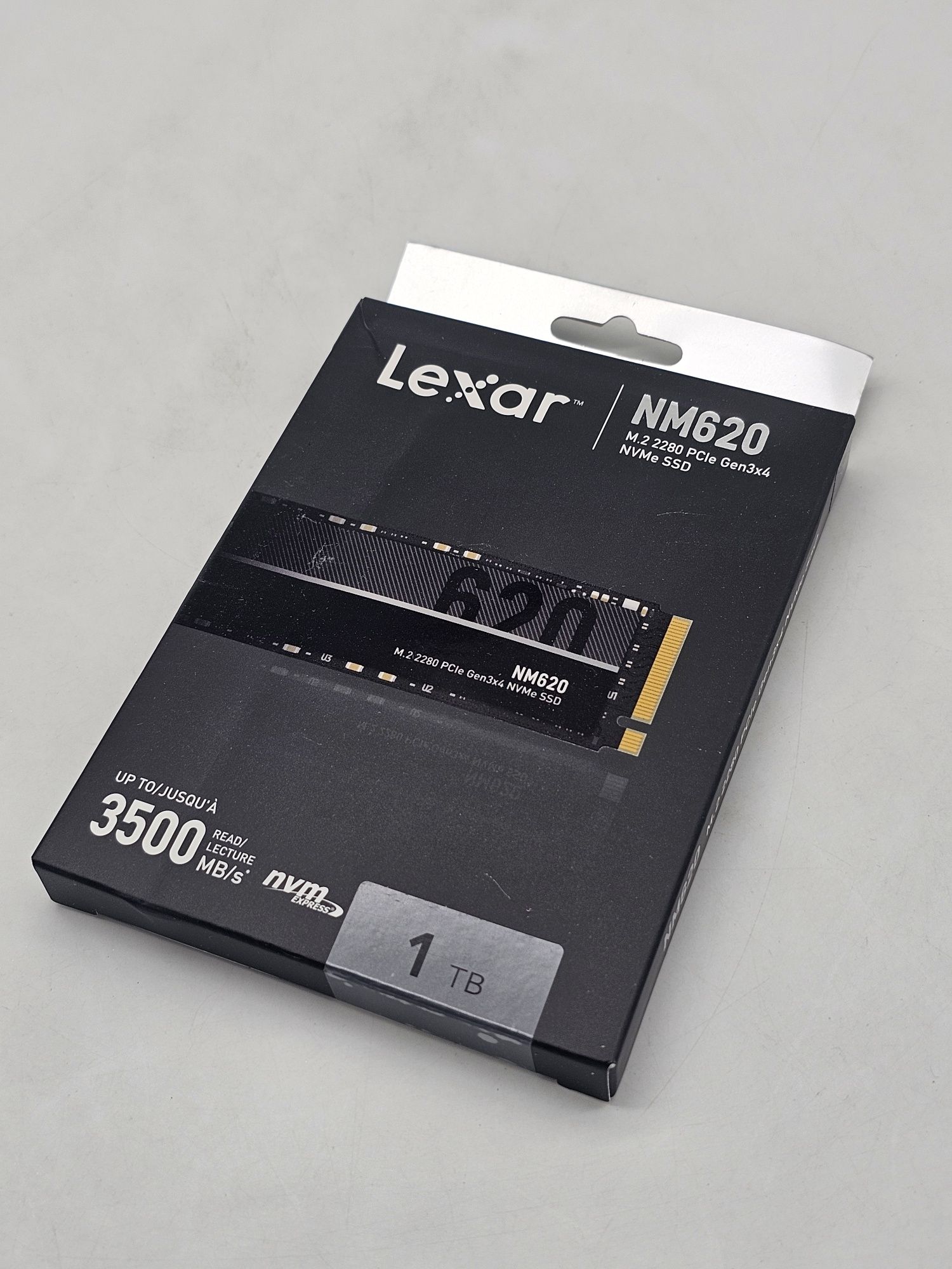 Solid State Drive (SSD) LEXAR NM620 1TB, 1000 GB, M.2, NVMe, PCIe Gen3
