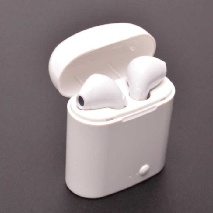 Безжични  слушалки бели