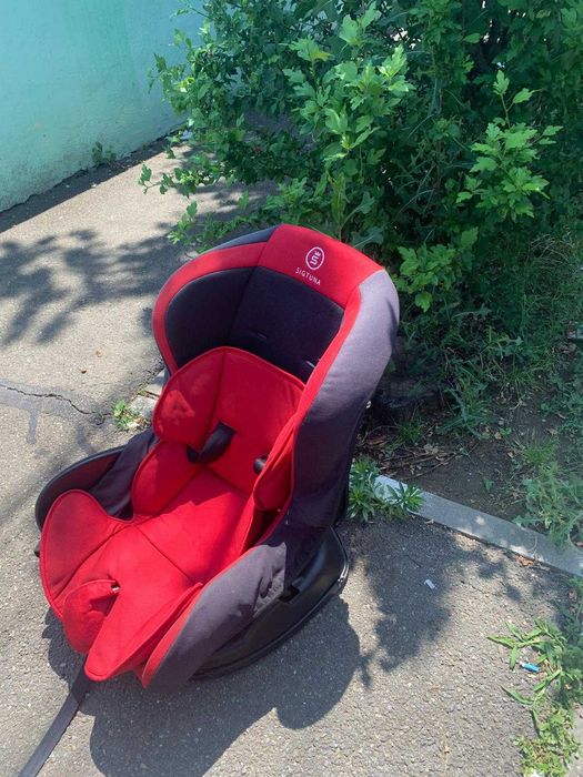 Scaun auto  0-18 kg-rosu