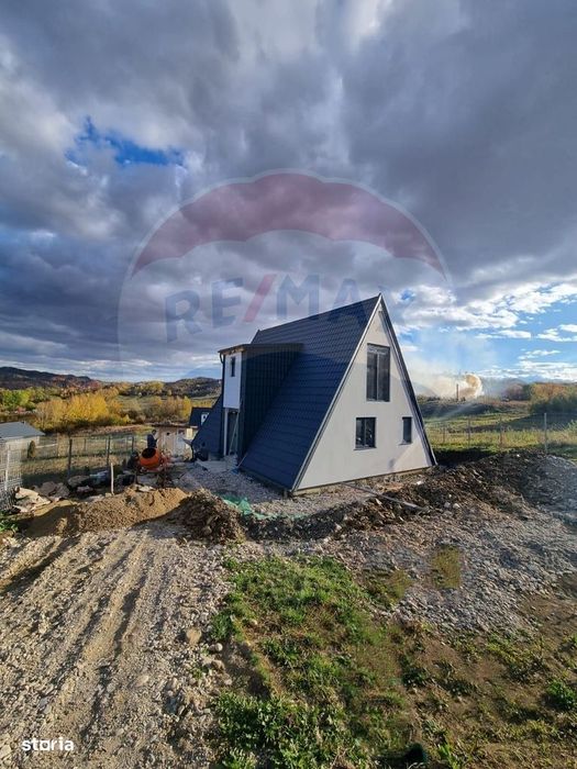 Casa tip A Frame cu 3 camere | Panorama superba | Breaza | Prahova