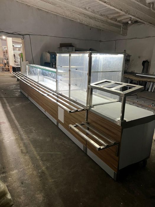 Линия раздачи | для Столовых | Мармиты с направляющими